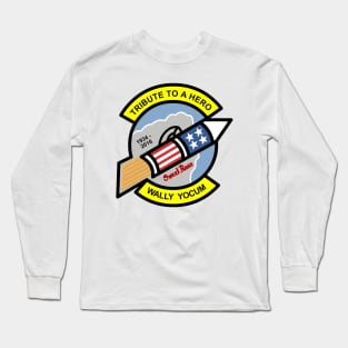 Tribute to a Hero Wally Yocum Long Sleeve T-Shirt